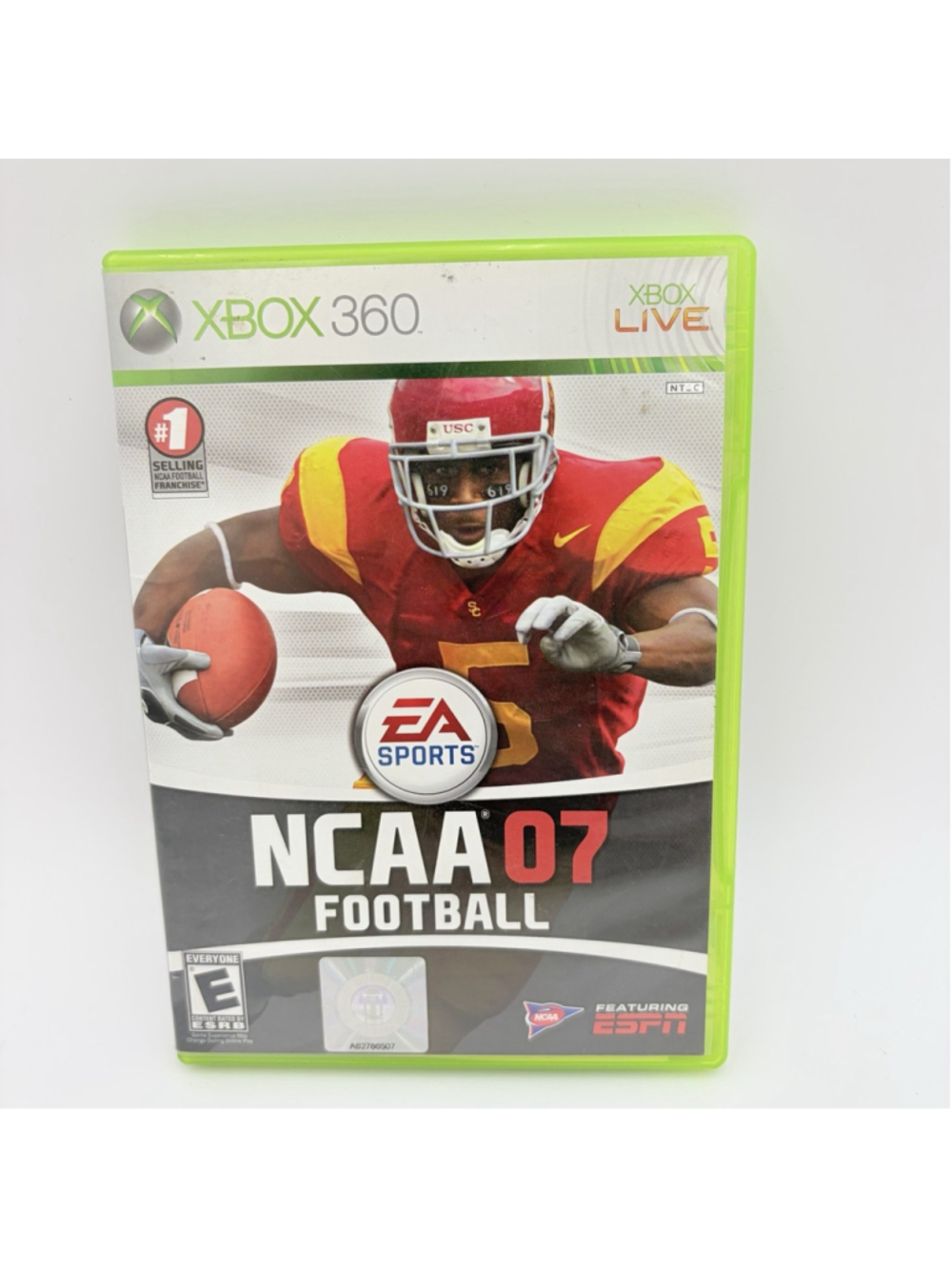 NCAA Football 07 (Xbox 360) CIB COMPLETE & TESTED